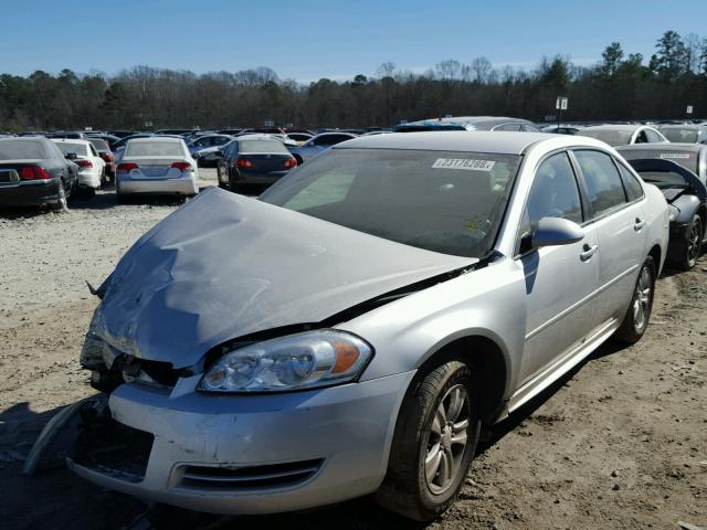 2G1WF5E34C1284730 - 2012 CHEVROLET IMPALA LS SILVER photo 2