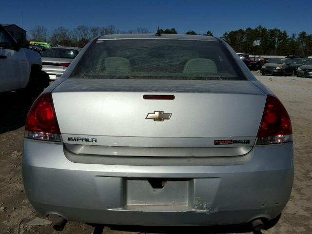 2G1WF5E34C1284730 - 2012 CHEVROLET IMPALA LS SILVER photo 9