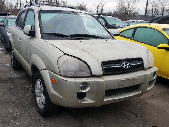 KM8JN12D36U292705 - 2006 HYUNDAI TUCSON GLS GOLD photo 1