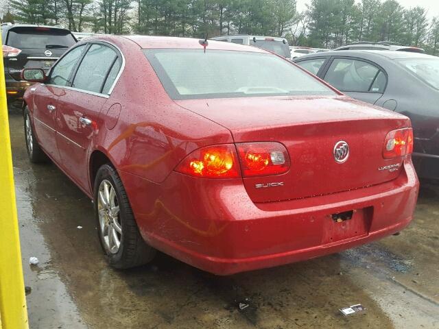 1G4HD57297U228234 - 2007 BUICK LUCERNE CX RED photo 3