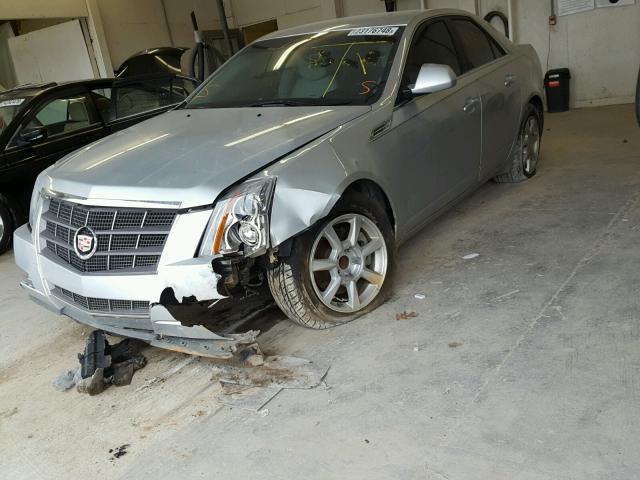 1G6DF577X90128360 - 2009 CADILLAC CTS SILVER photo 2