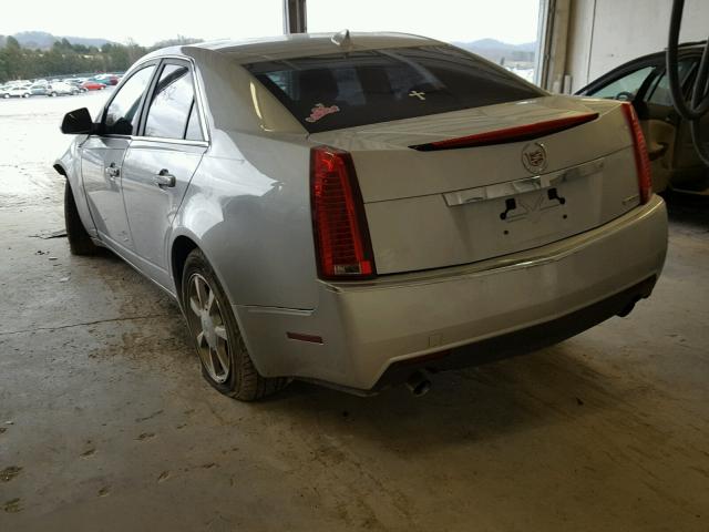 1G6DF577X90128360 - 2009 CADILLAC CTS SILVER photo 3