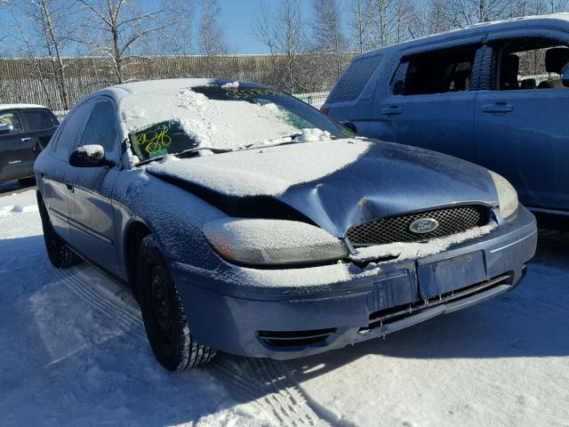 1FAFP52234A169615 - 2004 FORD TAURUS LX BLUE photo 1