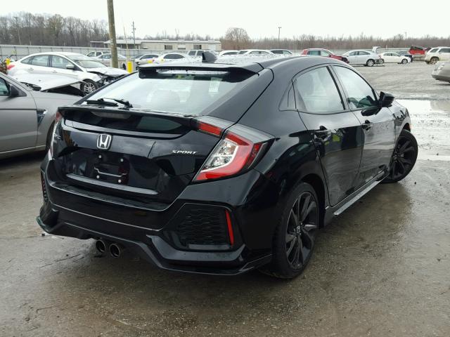 SHHFK7H45HU225479 - 2017 HONDA CIVIC SPOR BLACK photo 4
