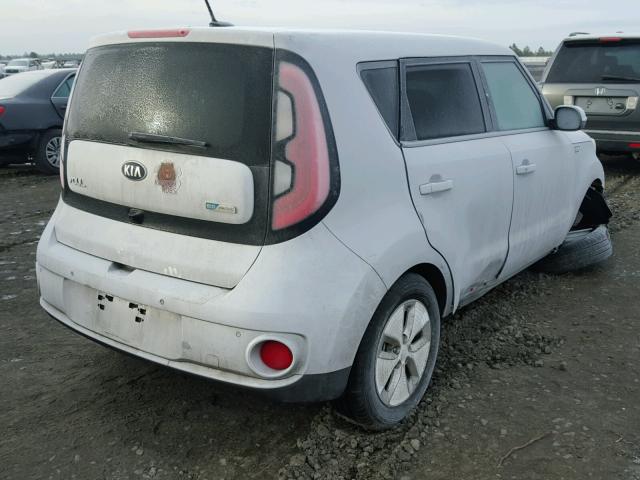 KNDJX3AE2G7013216 - 2016 KIA SOUL EV WHITE photo 4