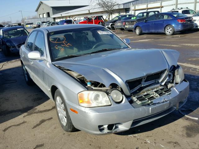 KNAGD126745359300 - 2004 KIA OPTIMA LX SILVER photo 1