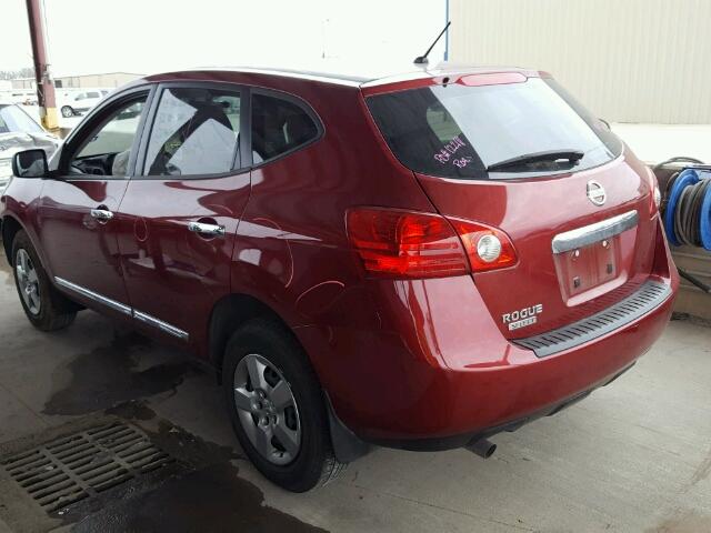 JN8AS5MT2FW671891 - 2015 NISSAN ROGUE SELE MAROON photo 3