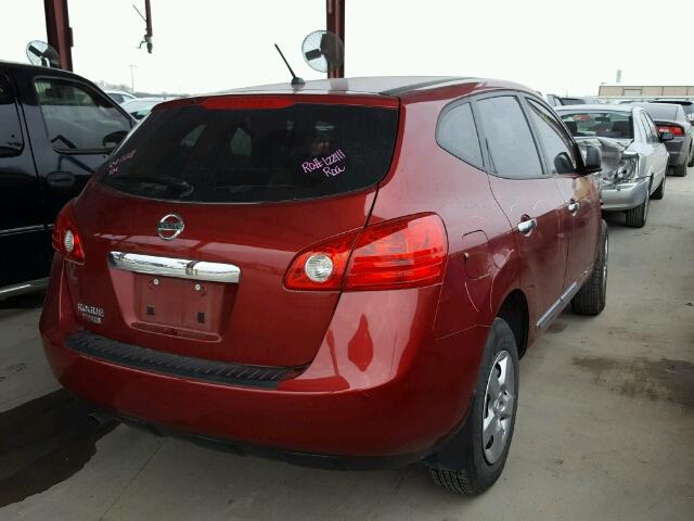 JN8AS5MT2FW671891 - 2015 NISSAN ROGUE SELE MAROON photo 4