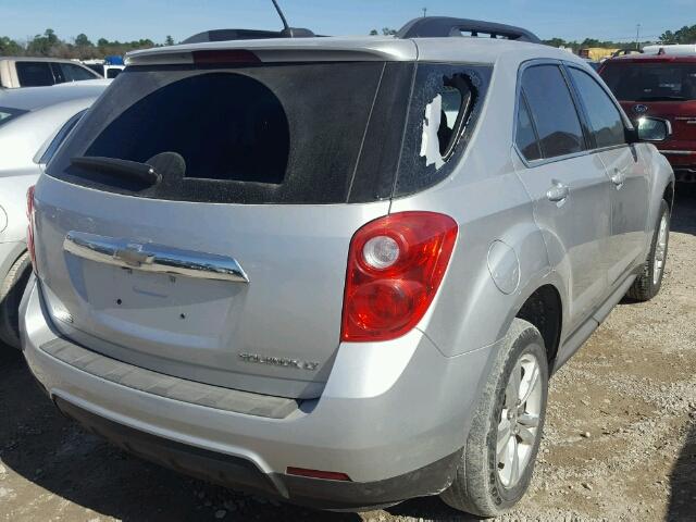 2GNALBEK3F6240426 - 2015 CHEVROLET EQUINOX LT SILVER photo 4