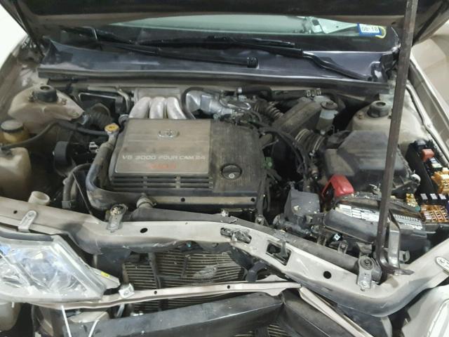 4T1BF28B81U183274 - 2001 TOYOTA AVALON XL GOLD photo 7