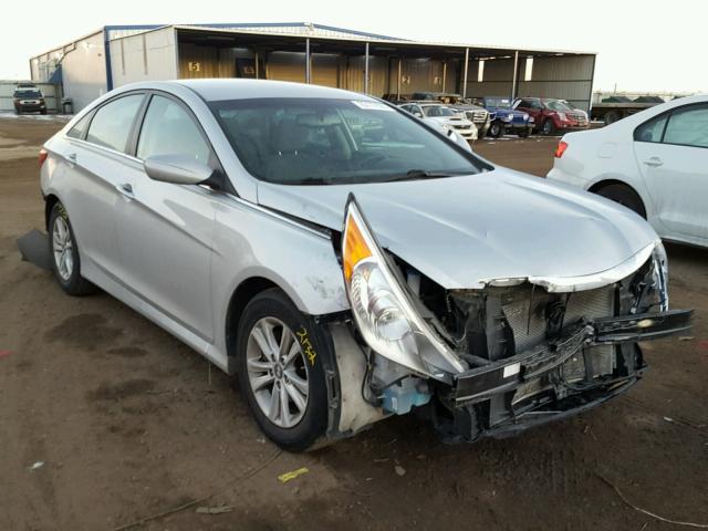 5NPEB4AC6EH859863 - 2014 HYUNDAI SONATA GLS SILVER photo 1