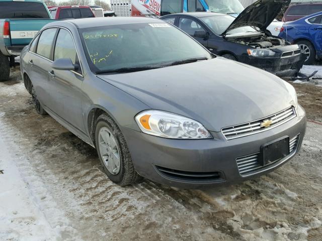 2G1WT57K891237335 - 2009 CHEVROLET IMPALA 1LT GRAY photo 1