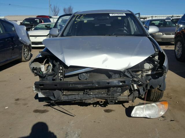 KMHDU46D17U164492 - 2007 HYUNDAI ELANTRA GL SILVER photo 9