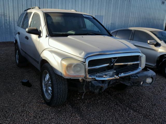 1D4HB48N26F136272 - 2006 DODGE DURANGO SL SILVER photo 1