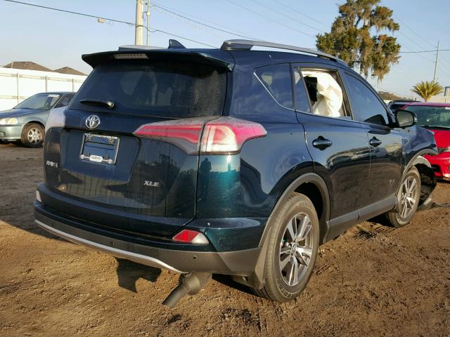 JTMWFREV7JJ164259 - 2018 TOYOTA RAV4 ADVEN BLUE photo 4