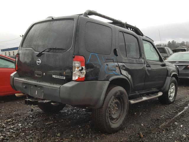 5N1ED28YX4C681252 - 2004 NISSAN XTERRA XE GRAY photo 4