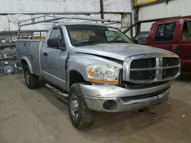 3D7KS26D36G280788 - 2006 DODGE RAM 2500 S GRAY photo 1