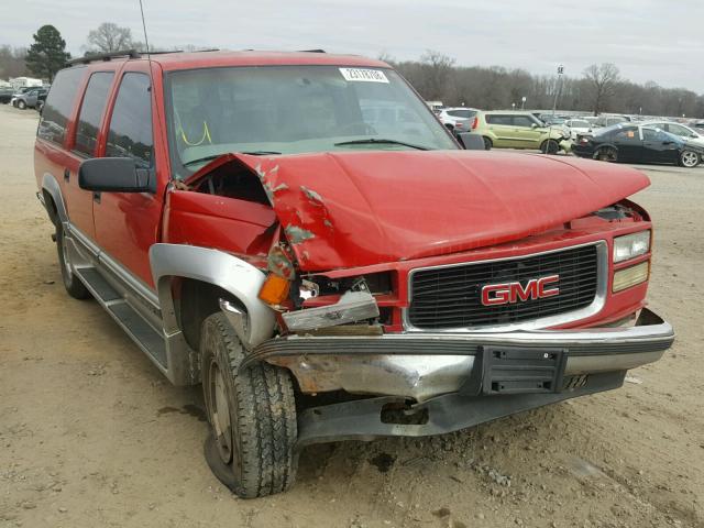 3GKFK16R3VG520670 - 1997 GMC SUBURBAN K RED photo 1