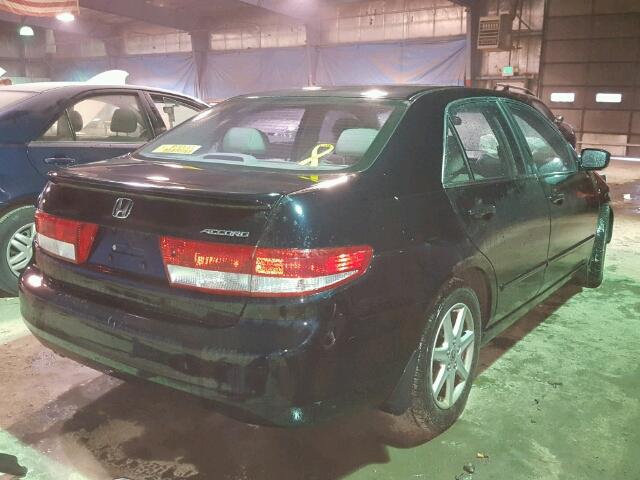 1HGCM66543A004138 - 2003 HONDA ACCORD EX BLACK photo 4