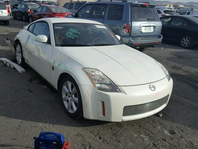 JN1AZ34E53T021787 - 2003 NISSAN 350Z COUPE WHITE photo 1