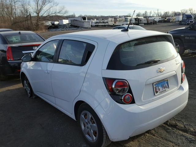 1G1JA6SH2E4132676 - 2014 CHEVROLET SONIC LS 白色 照片 3