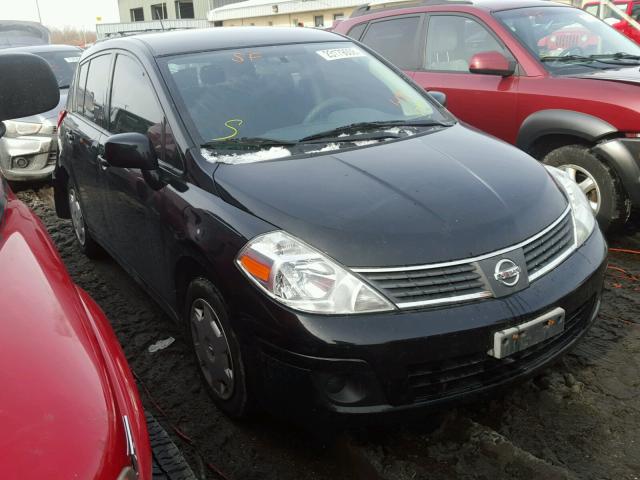 3N1BC13E69L392014 - 2009 NISSAN VERSA S BLACK photo 1