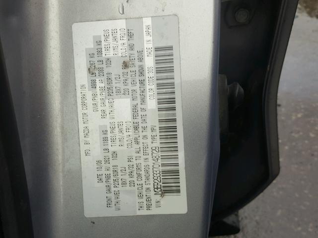 JM3ER293370148729 - 2007 MAZDA CX-7 BLACK photo 10