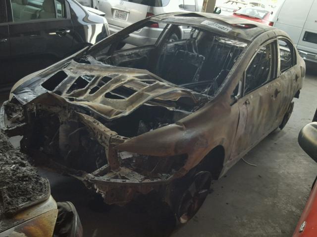 2HGFA16857H301817 - 2007 HONDA CIVIC EX BURN photo 2