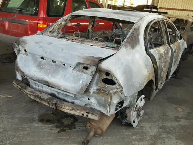 2HGFA16857H301817 - 2007 HONDA CIVIC EX BURN photo 4