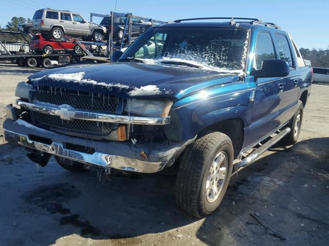 3GNEC12Z26G123129 - 2006 CHEVROLET AVALANCHE BLUE photo 2