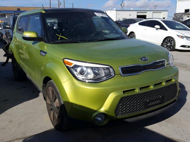 KNDJX3A58F7782592 - 2015 KIA SOUL ! GREEN photo 1