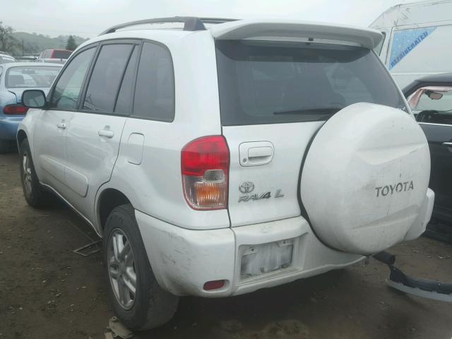 JTEGH20V020077335 - 2002 TOYOTA RAV4 WHITE photo 3