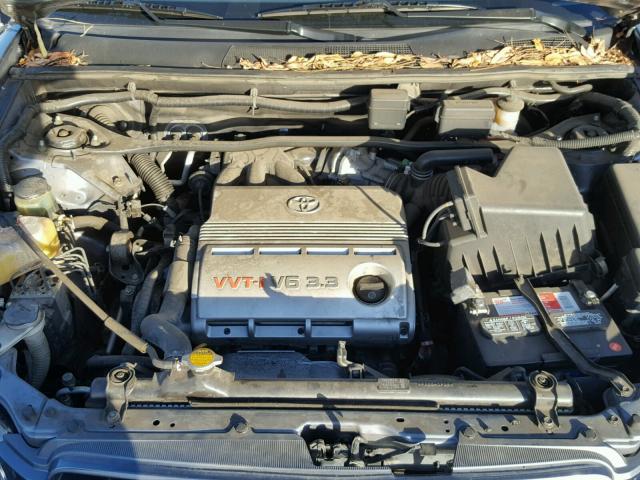 JTEEP21A140059855 - 2004 TOYOTA HIGHLANDER BLUE photo 7