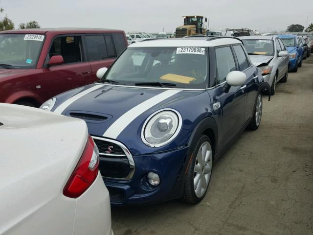 WMWXU3C55G2D30176 - 2016 MINI COOPER S BLUE photo 2