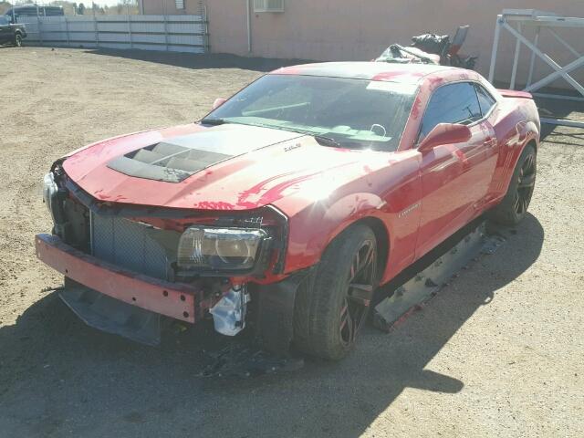 2G1FS1EP2C9800933 - 2012 CHEVROLET CAMARO ZL1 红色 照片 2