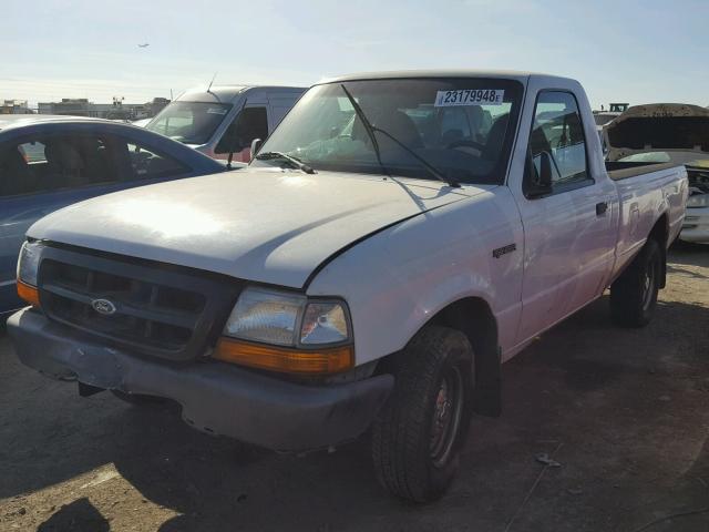 1FTYR10C5WUB83440 - 1998 FORD RANGER WHITE photo 2