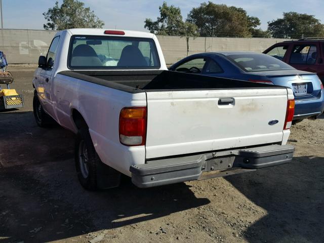 1FTYR10C5WUB83440 - 1998 FORD RANGER WHITE photo 3