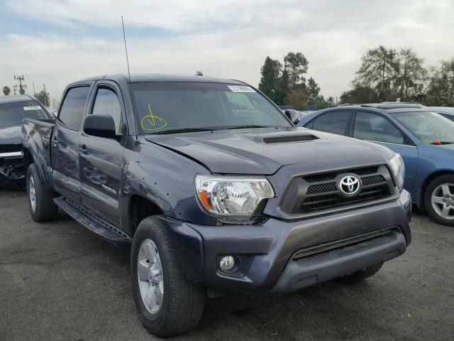 3TMKU4HNXFM046946 - 2015 TOYOTA TACOMA DOU CHARCOAL photo 1