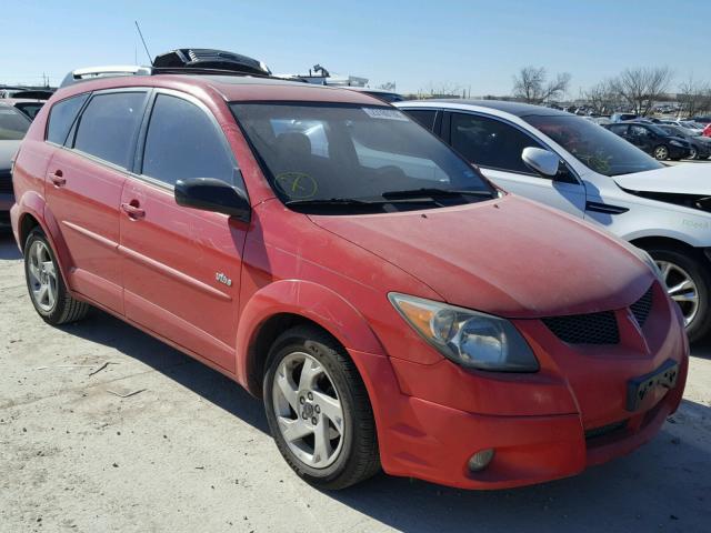 5Y2SL62854Z429528 - 2004 PONTIAC VIBE RED photo 1