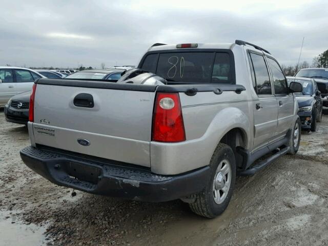 1FMZU67K25UA30330 - 2005 FORD EXPLORER S SILVER photo 4