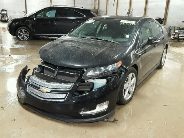 1G1RA6E4XFU109465 - 2015 CHEVROLET VOLT BLACK photo 2