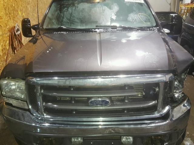 1FTNW21S13EB06691 - 2003 FORD F250 SUPER GRAY photo 7