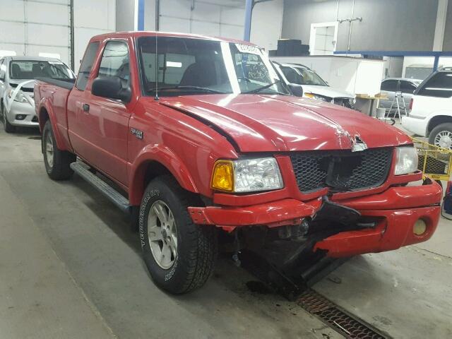 1FTZR45E23PA38284 - 2003 FORD RANGER SUP RED photo 1