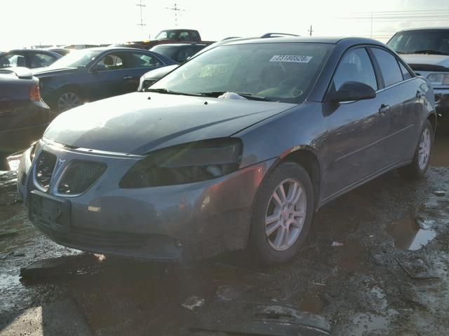 1G2ZG528854163731 - 2005 PONTIAC G6 GRAY photo 2