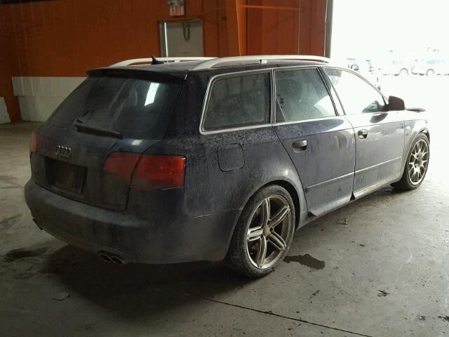 WAUUL78E86A143232 - 2006 AUDI S4 AVANT Q BLUE photo 4