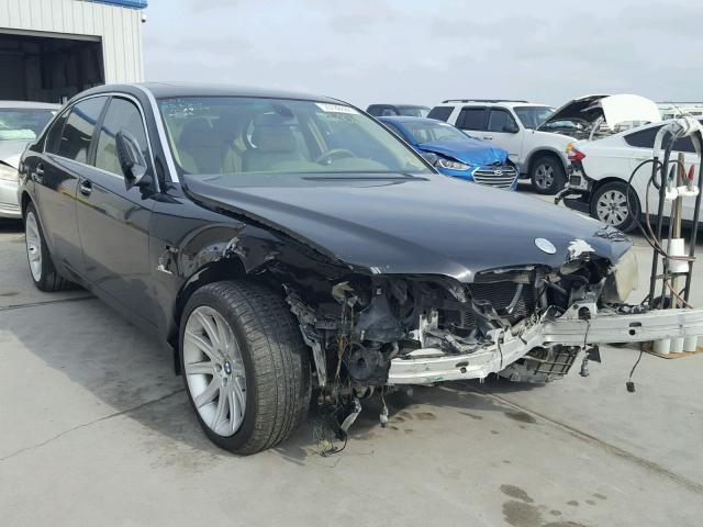 WBAGN63555DS58392 - 2005 BMW 745 LI BLACK photo 1