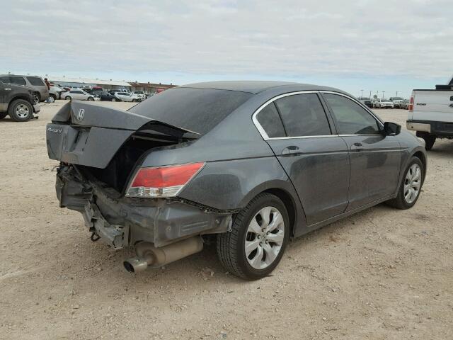 1HGCP2F74AA040524 - 2010 HONDA ACCORD EX GRAY photo 4