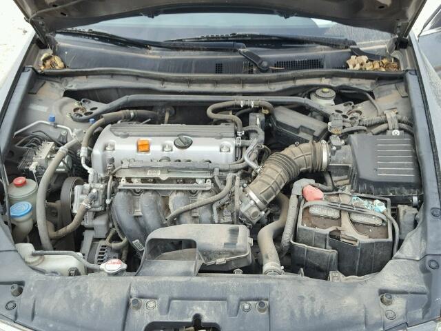 1HGCP2F74AA040524 - 2010 HONDA ACCORD EX GRAY photo 7