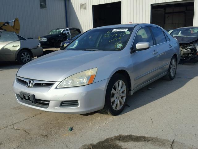 1HGCM66886A001435 - 2006 HONDA ACCORD EX SILVER photo 2