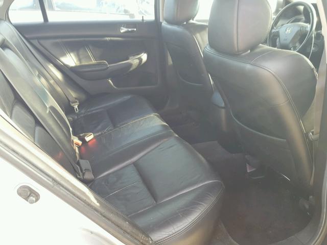 1HGCM66886A001435 - 2006 HONDA ACCORD EX SILVER photo 6